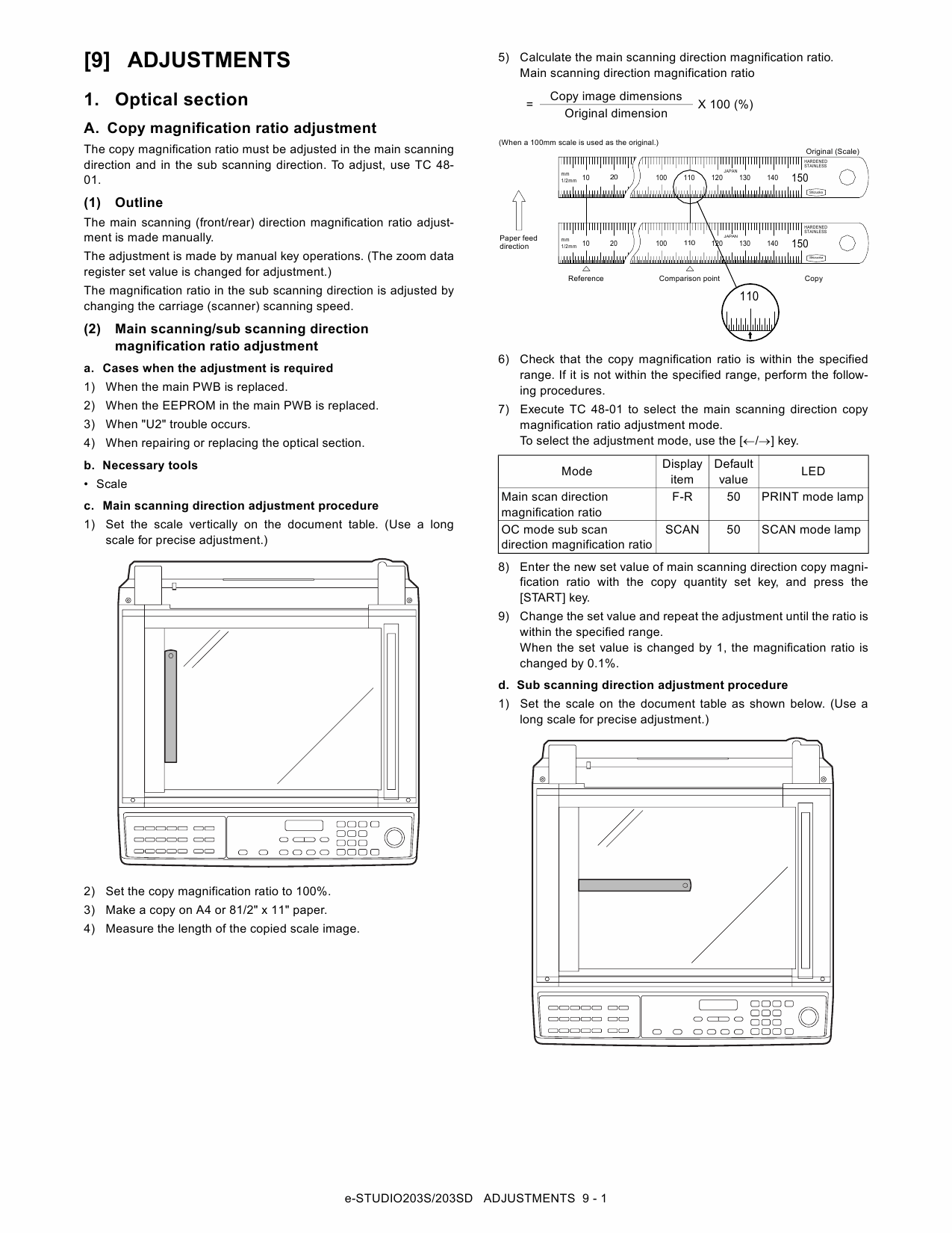 TOSHIBA e-STUDIO 203S 203SD Service Manual-5